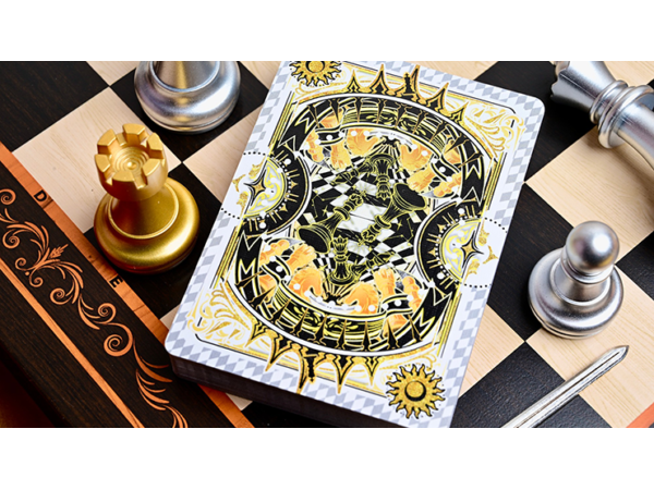 CHESS White Playing Cards by Hidden Light