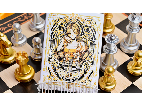 CHESS White Playing Cards by Hidden Light
