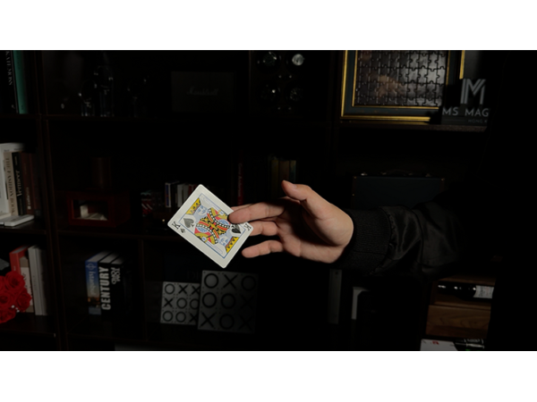 Ball on Card (Red) by Bond Lee & MS Magic
