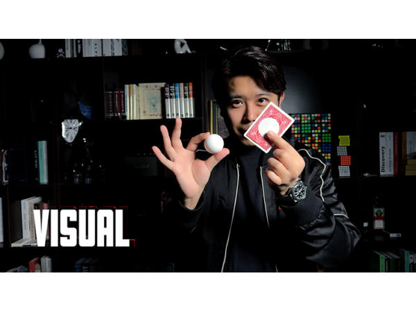 Ball on Card (Red) by Bond Lee & MS Magic