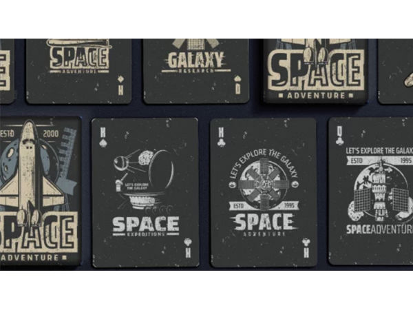 Space Adventure Playing Cards