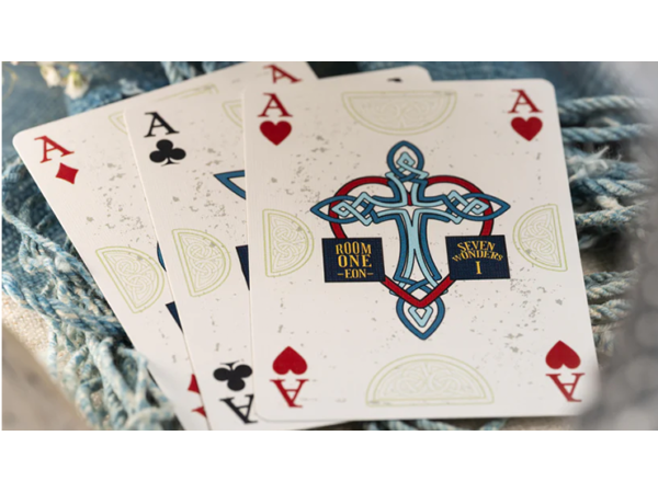 The Hanging Gardens of Babylon (Standard) Playing Cards by Room One EON