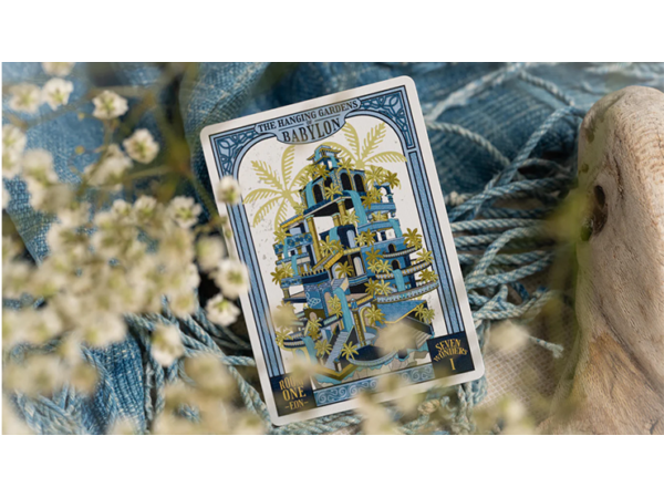 The Hanging Gardens of Babylon (Standard) Playing Cards by Room One EON