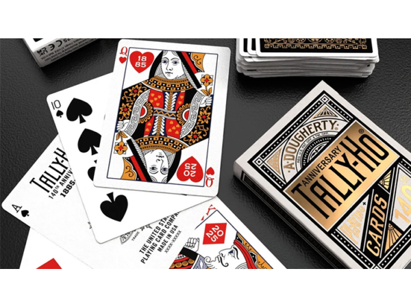 Tally Ho 140th Anniversary (Metaluxe) Playing Cards by US Playing Card
