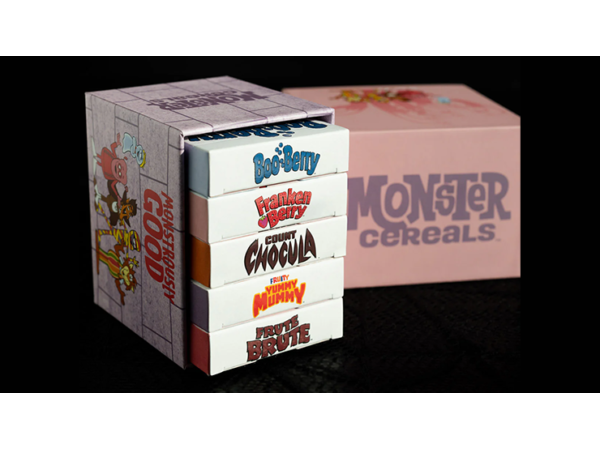MONSTER CEREALS™ 5 PACK BOX PLAYING CARD SET