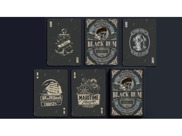 Black Rum Playing Cards