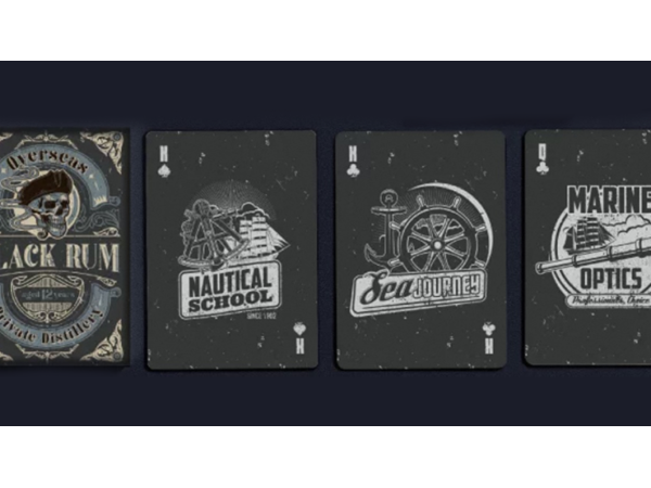 Black Rum Playing Cards