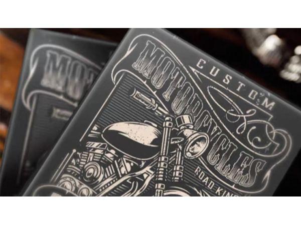 Custom Motorcycles Playing Cards