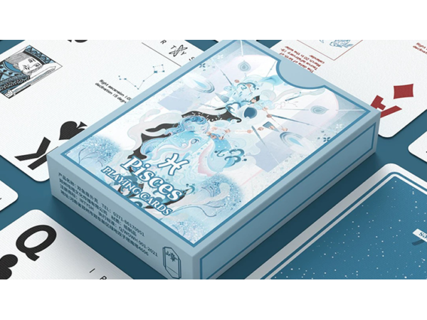 Pisces Playing Cards by WohStudio