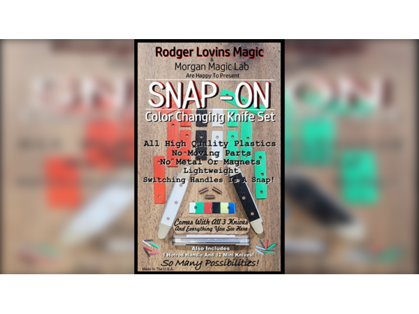 SNAP-ON Color Changing Knife Set by Rodger Lovins