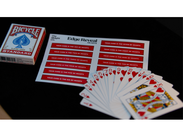 Edge Reveal (RED Suits) by The Sleight Co