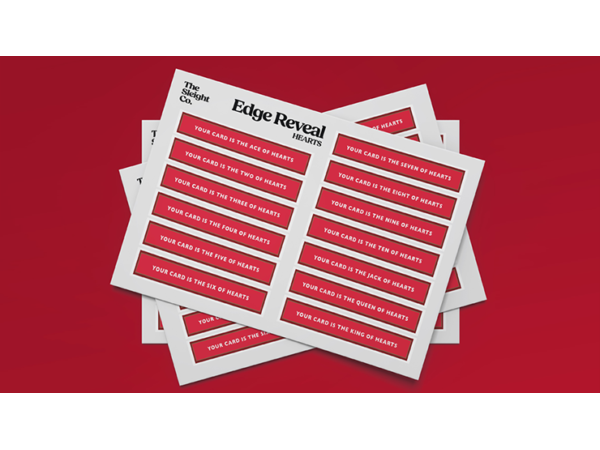 Edge Reveal (RED Suits) by The Sleight Co