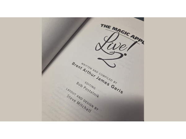 The Magic Apple LIVE 2 by Brent Arthur James Geris