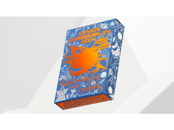 The Hitchhiker's Guide to The Galaxy- The Infinite Improbability Deck (Whale Blue)
