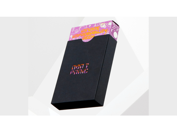 The Hitchhiker's Guide to The Galaxy- The Infinite Improbability Deck (Don't Panic Purple)