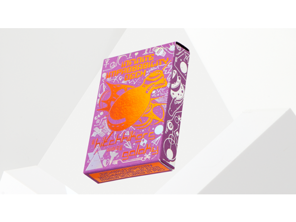 The Hitchhiker's Guide to The Galaxy- The Infinite Improbability Deck (Don't Panic Purple)
