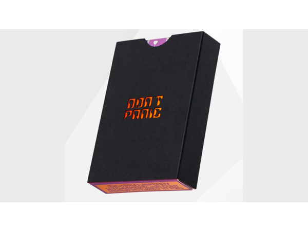 The Hitchhiker's Guide to The Galaxy- The Infinite Improbability Deck (Don't Panic Purple)