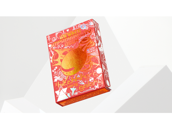 The Hitchhiker's Guide to The Galaxy- The Infinite Improbability Deck (Orange/RED 42)