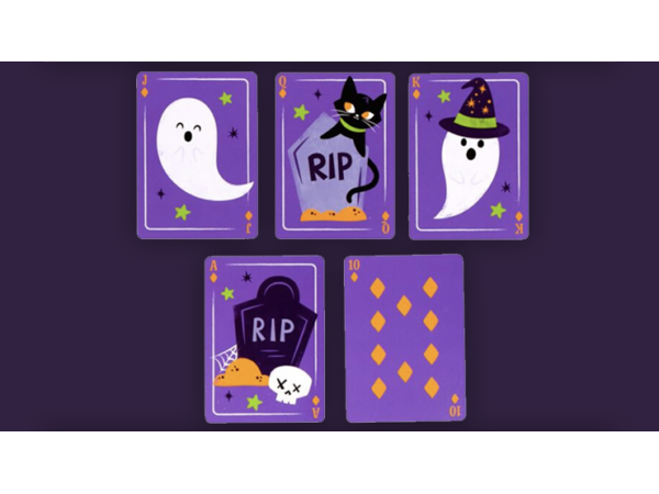 Spooky Playing Cards by Puckator UK
