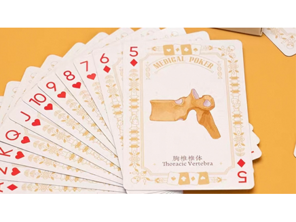 Medical Poker (White) Playing Cards