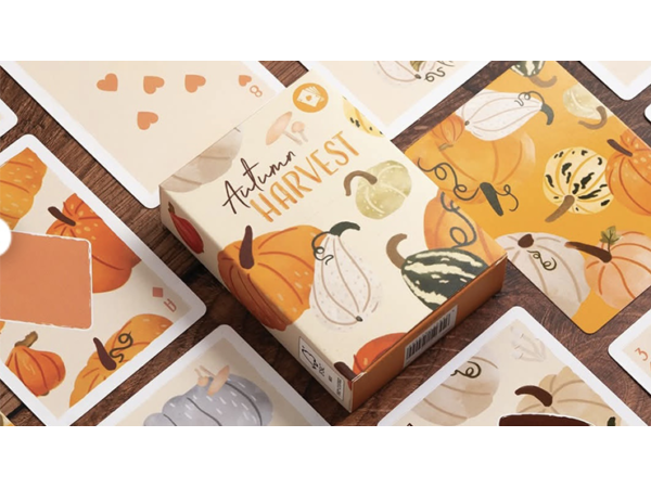 Autumn Harvest Playing Cards by Puckator UK