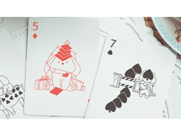 Kitten Diary - Colorful Edition Playing Cards by ACPC