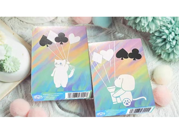 Kitten Diary - Colorful Edition Playing Cards by ACPC