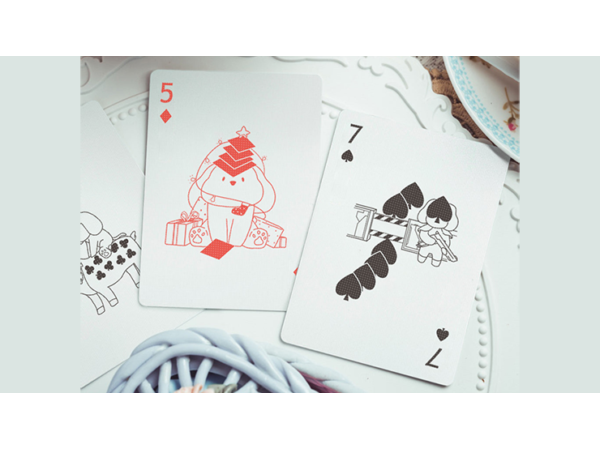 Puppy Diary - Green Limited Edition Playing Cards by