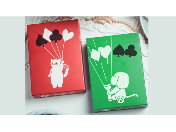 Puppy Diary - Green Limited Edition Playing Cards by
