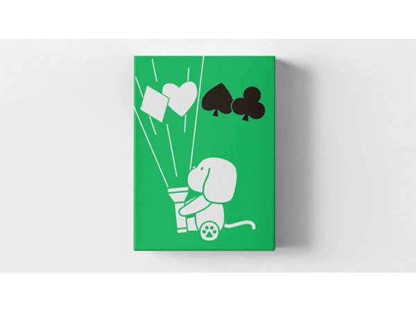 Puppy Diary - Green Limited Edition Playing Cards by