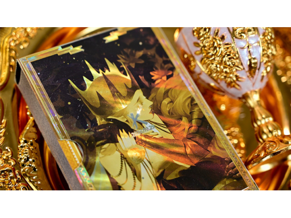 King Arthur V2 (Golden Dawn) Playing Cards by KING STAR