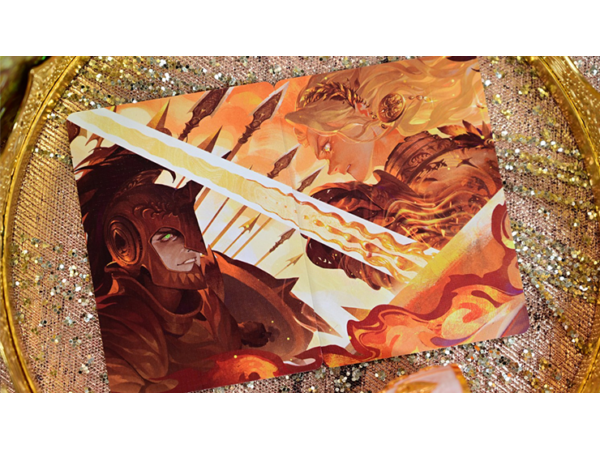 King Arthur V2 (Golden Dawn) Playing Cards by KING STAR