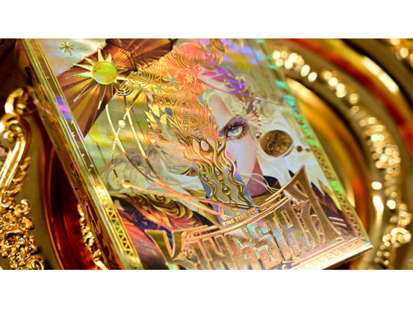 King Arthur V2 (Golden Dawn) Playing Cards by KING STAR