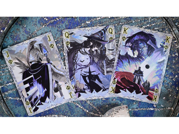 King Arthur V2 (Silver Fairyland) Playing Cards by KING STAR