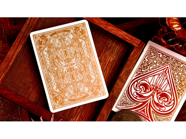 Sanctuary (Gold) Playing Cards