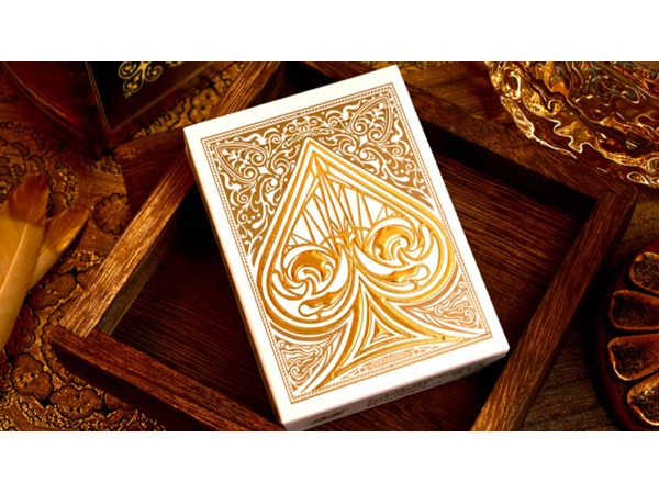 Sanctuary (Gold) Playing Cards