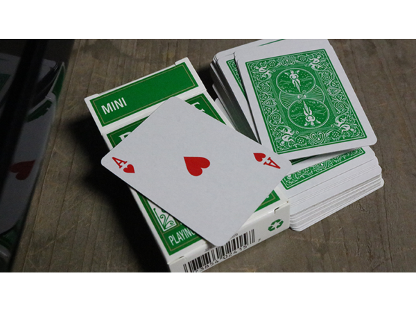 Mini Bicycle Cards (Green)