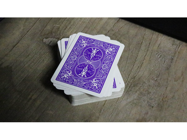 Mini Bicycle Cards (Purple)