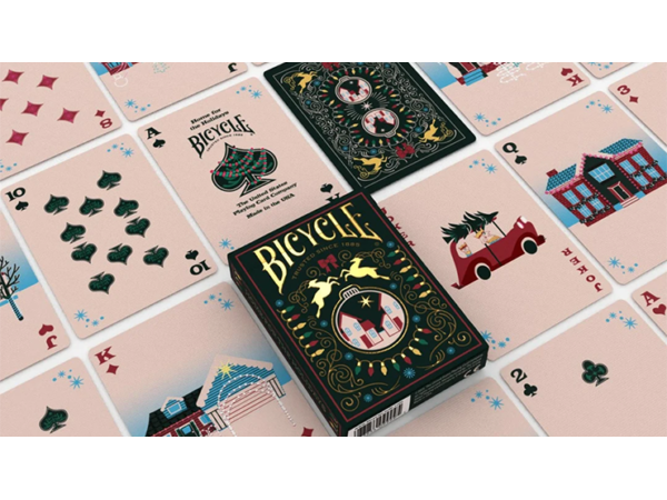 Bicycle Home for the Holidays Playing Cards by US Playing Cards