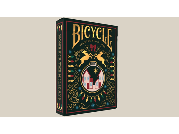 Bicycle Home for the Holidays Playing Cards by US Playing Cards