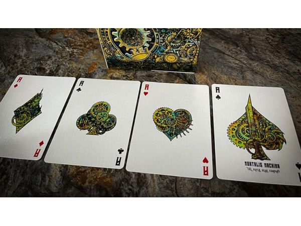 Mortalis Machina Cobalt Edition Playing Cards
