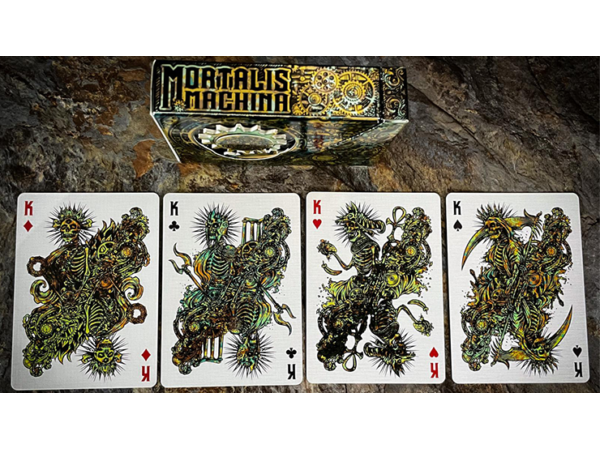 Mortalis Machina Cobalt Edition Playing Cards