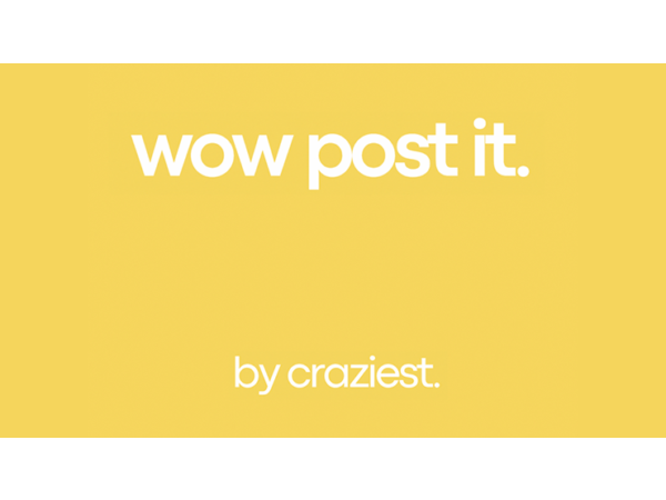 WOW Post-it by Craziest