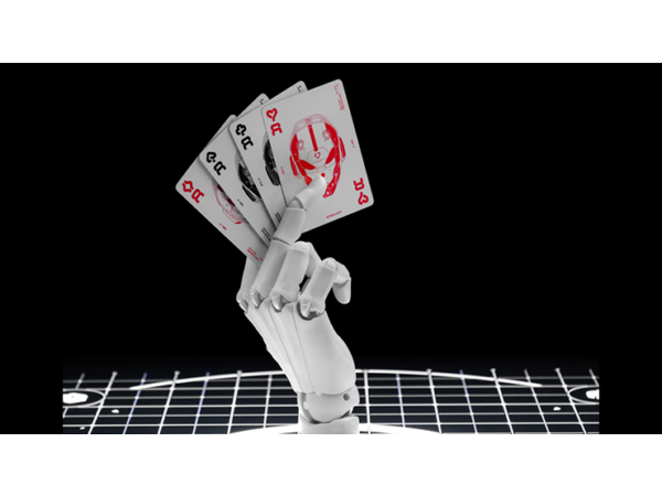 Bicycle Machine56 R-TYPE/3 White Playing Cards by RunIt Decks