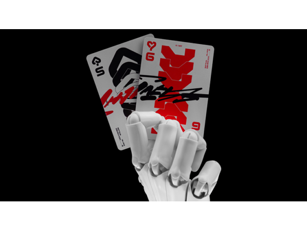 Bicycle Machine56 R-TYPE/3 White Playing Cards by RunIt Decks