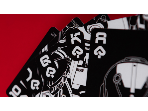 Bicycle Machine56 R-TYPE/2 Black Playing Cards by RunIt Decks