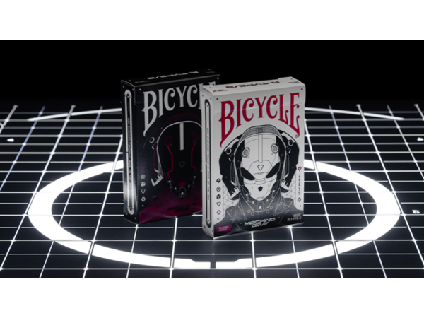 Bicycle Machine56 R-TYPE/2 Black Playing Cards by RunIt Decks