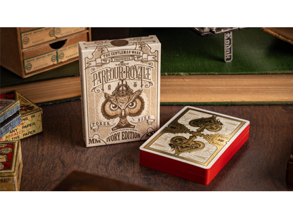The Parlour Royale Ivory Edition (Red Edge Printing) Playing Cards