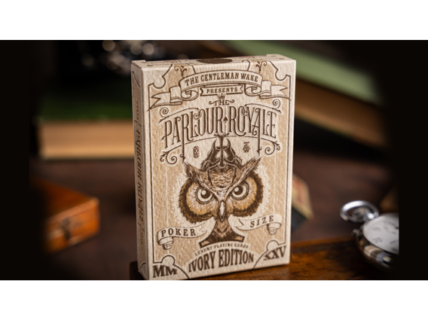 The Parlour Royale Ivory Edition (Red Edge Printing) Playing Cards