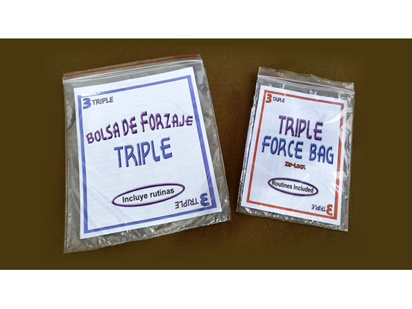 Triple Force Zip Lock Bag (Small, 6.5 x 9.5")